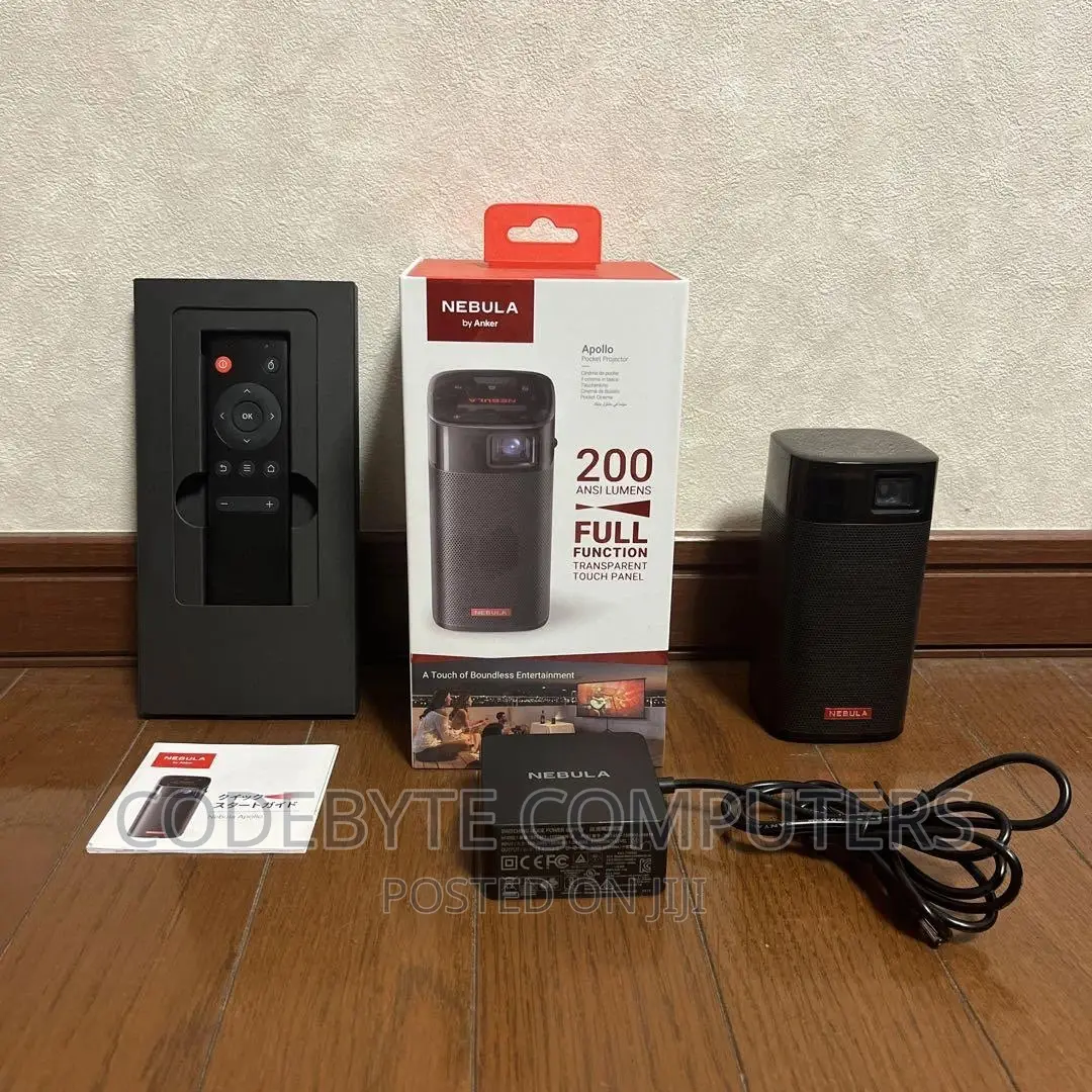 Nker Nebula Apollo Portable DLP Projector 200 ANSI Lumens