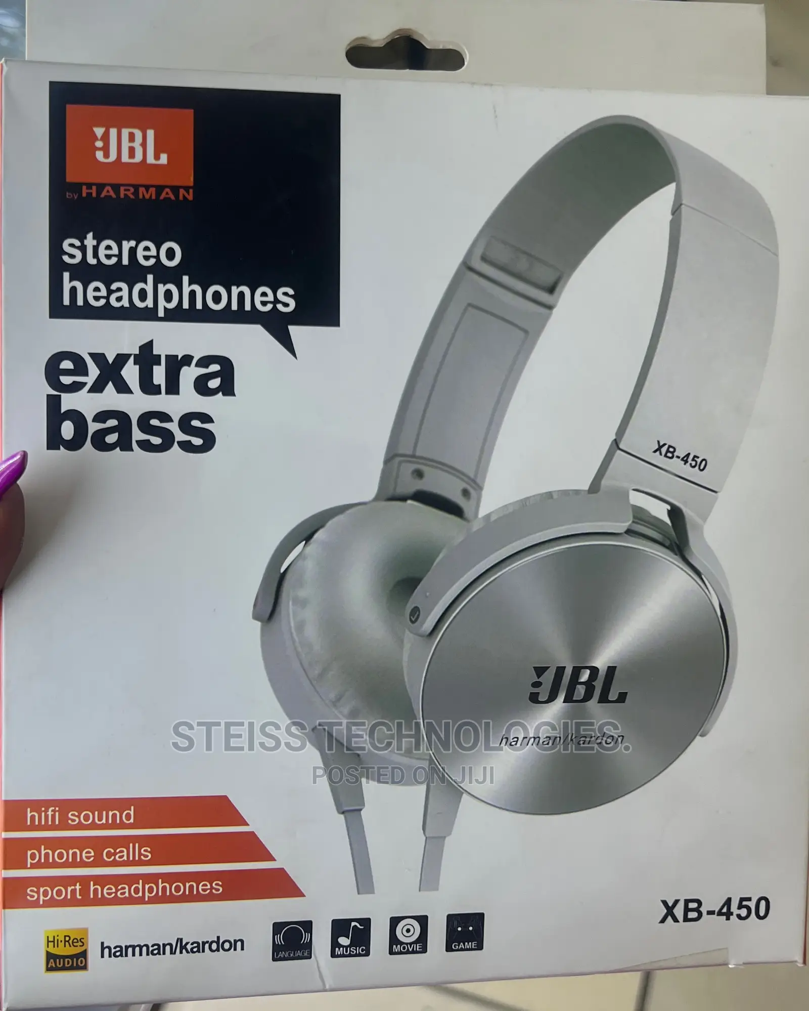 JBL-Wired Headphones.