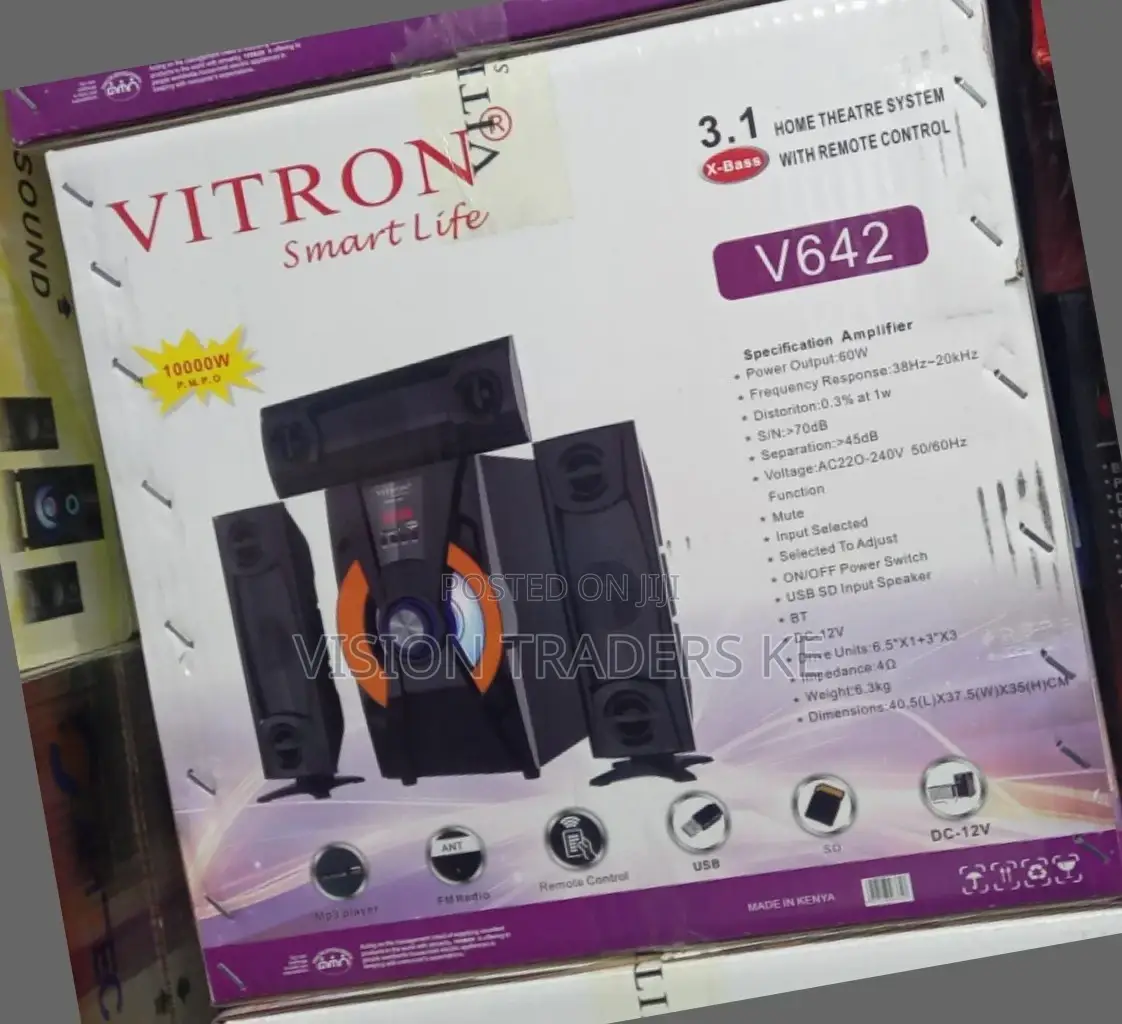 Vitron V642 3.1ch Home 1000W Threatre System