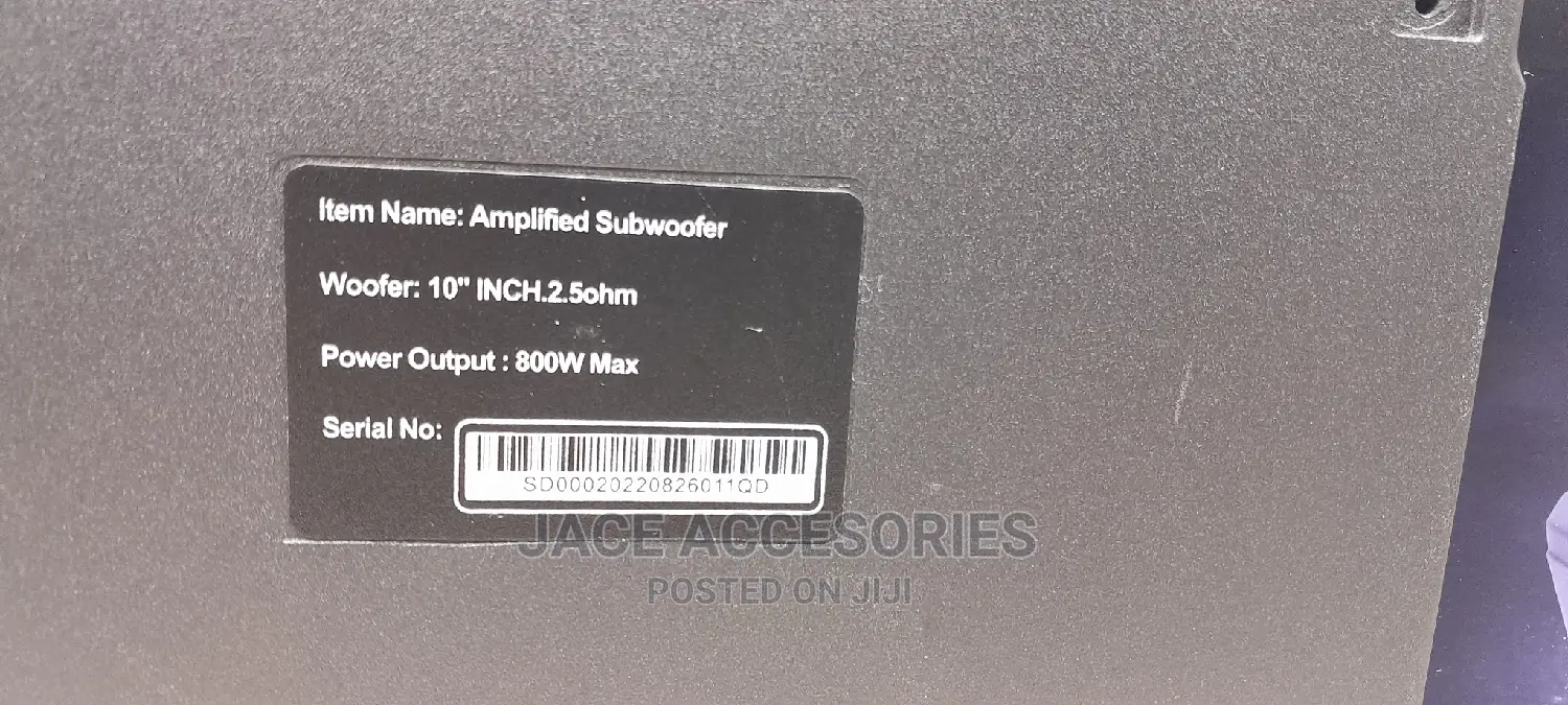Kuerl 800w 10' Underseat Woofer