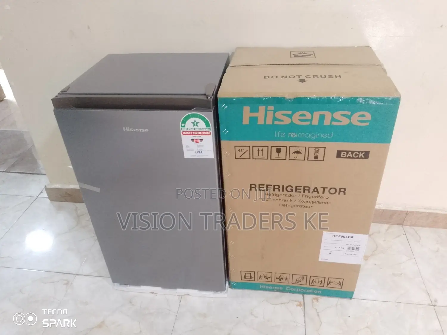 Hisense 94litres Single Door Refrigerator With 2warranty