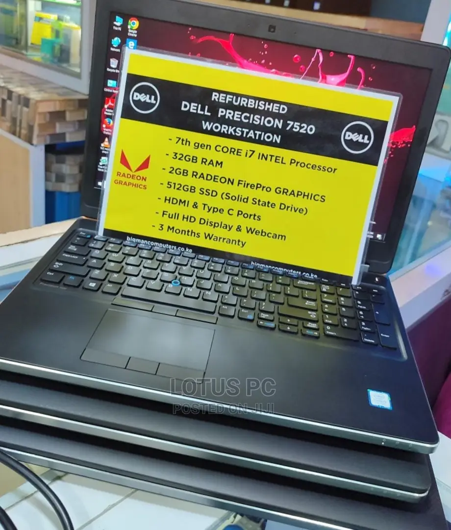 Laptop Dell Precision 15 7520 32GB Intel Core I7 SSD 512GB