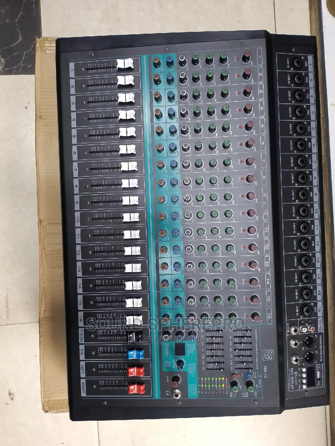 Martin Audio MA-16 16 Channel Powered Mixer