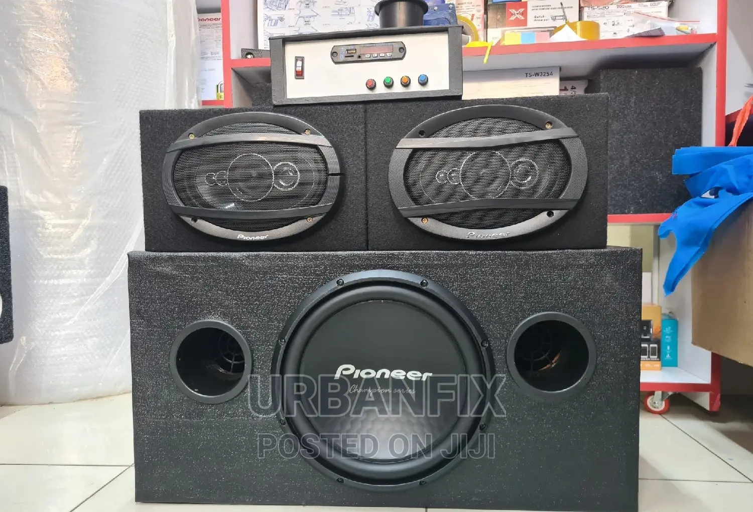 Pioneer 1500 Watts Woofer With Speakers Complete Home Setup