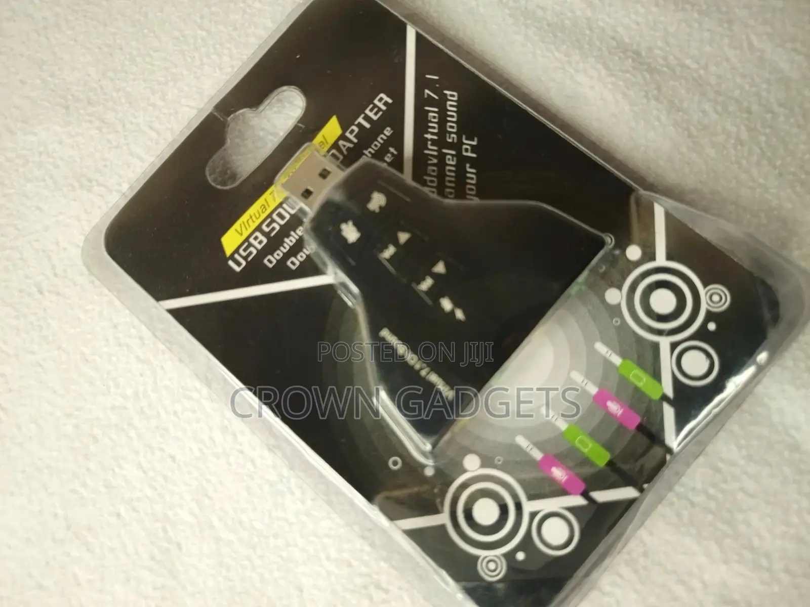 Dual Virtual 7.1 Channel USB 2.0 Audio Adapter
