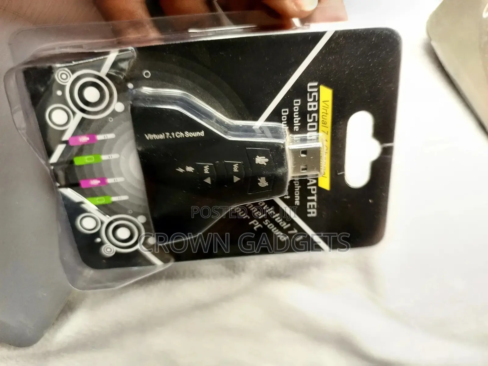 Dual Virtual 7.1 Channel USB 2.0 Audio Adapter