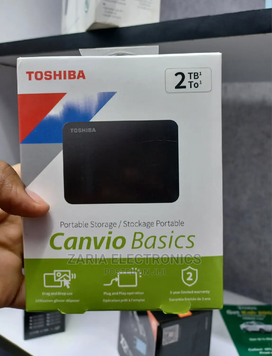 2tb Toshiba External Harddrive