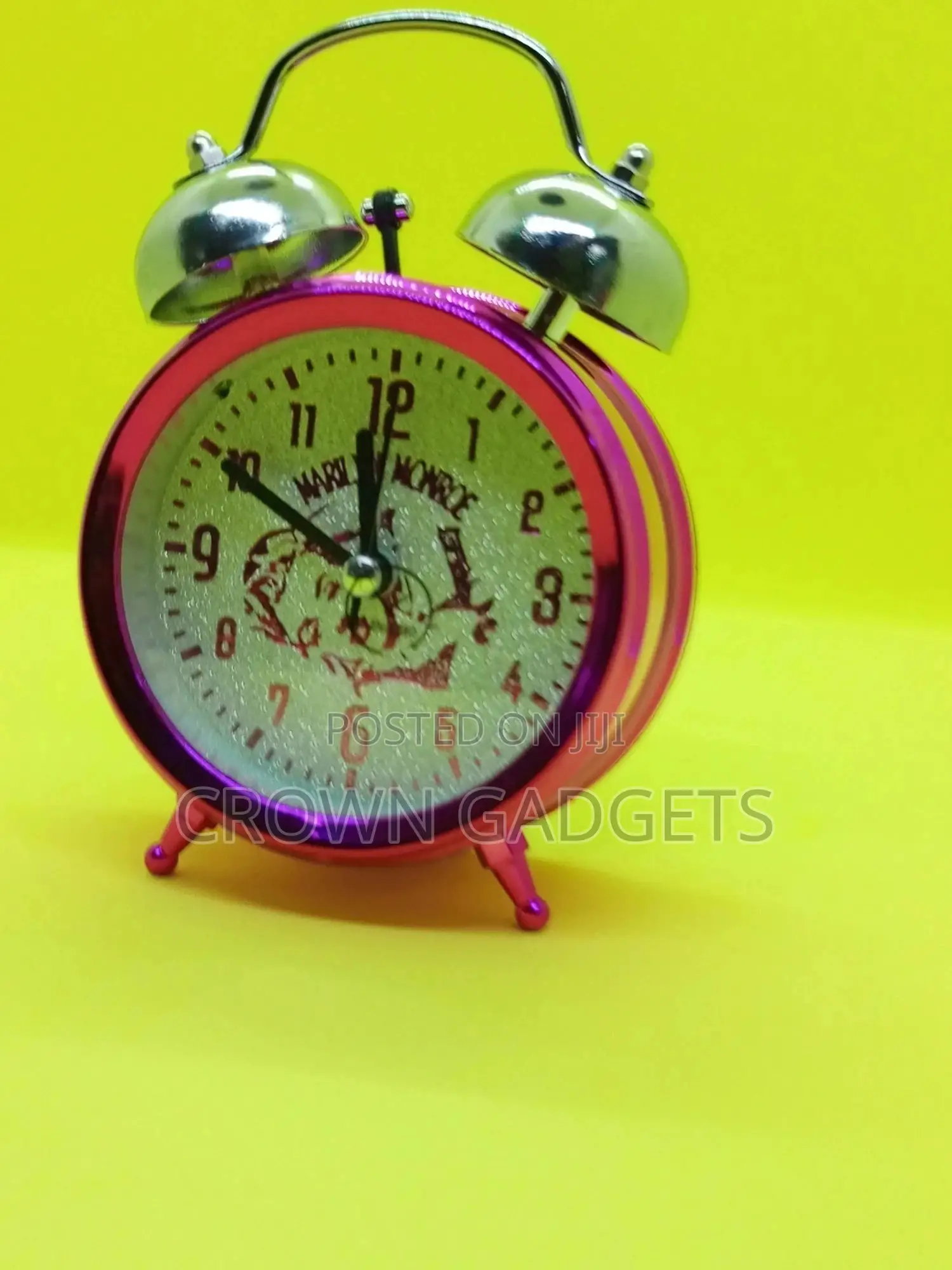 Loud Alarm Clock With Backlight,Battery Operated
