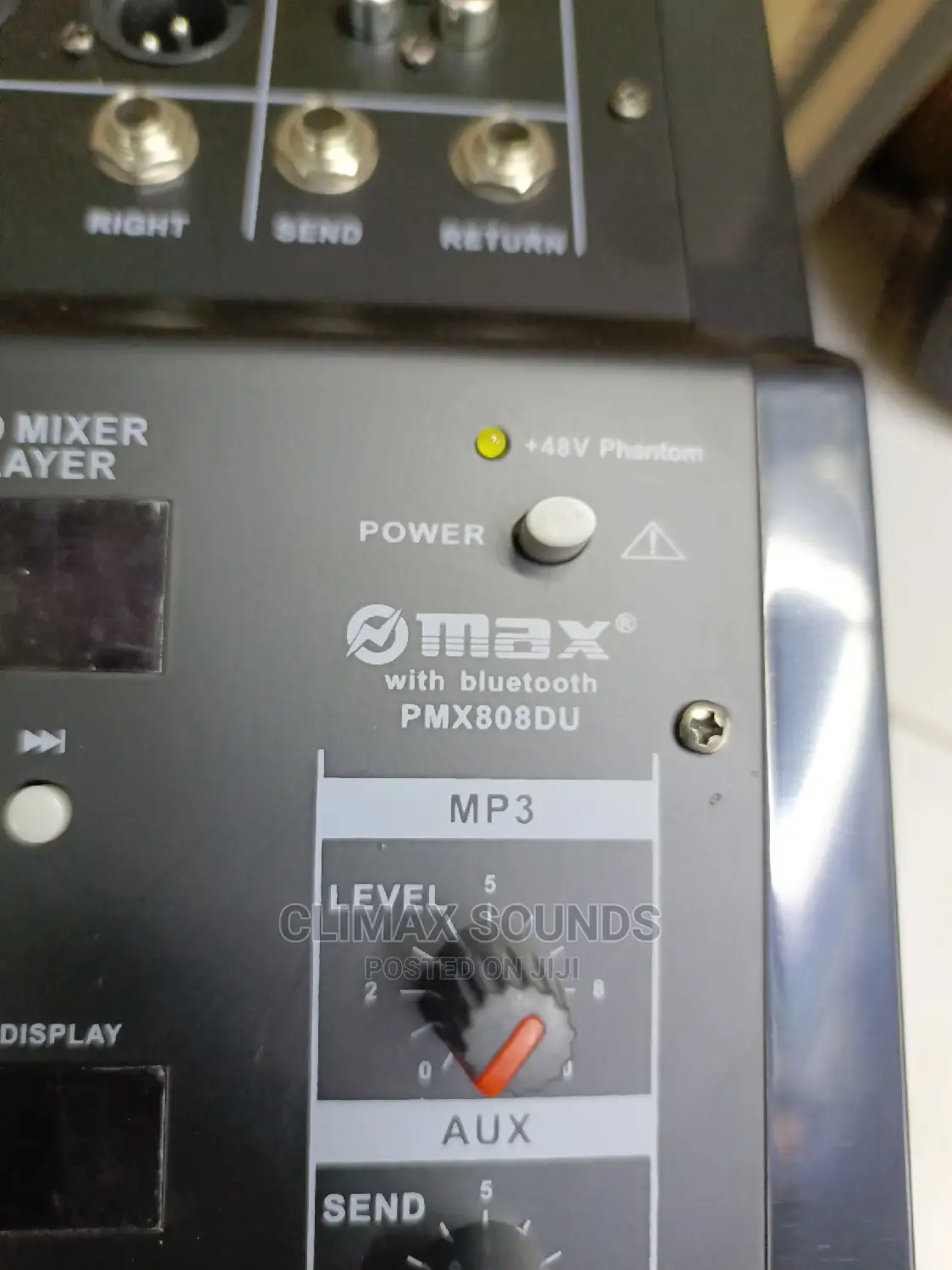 Powered Mixer 8 Channels Maxs