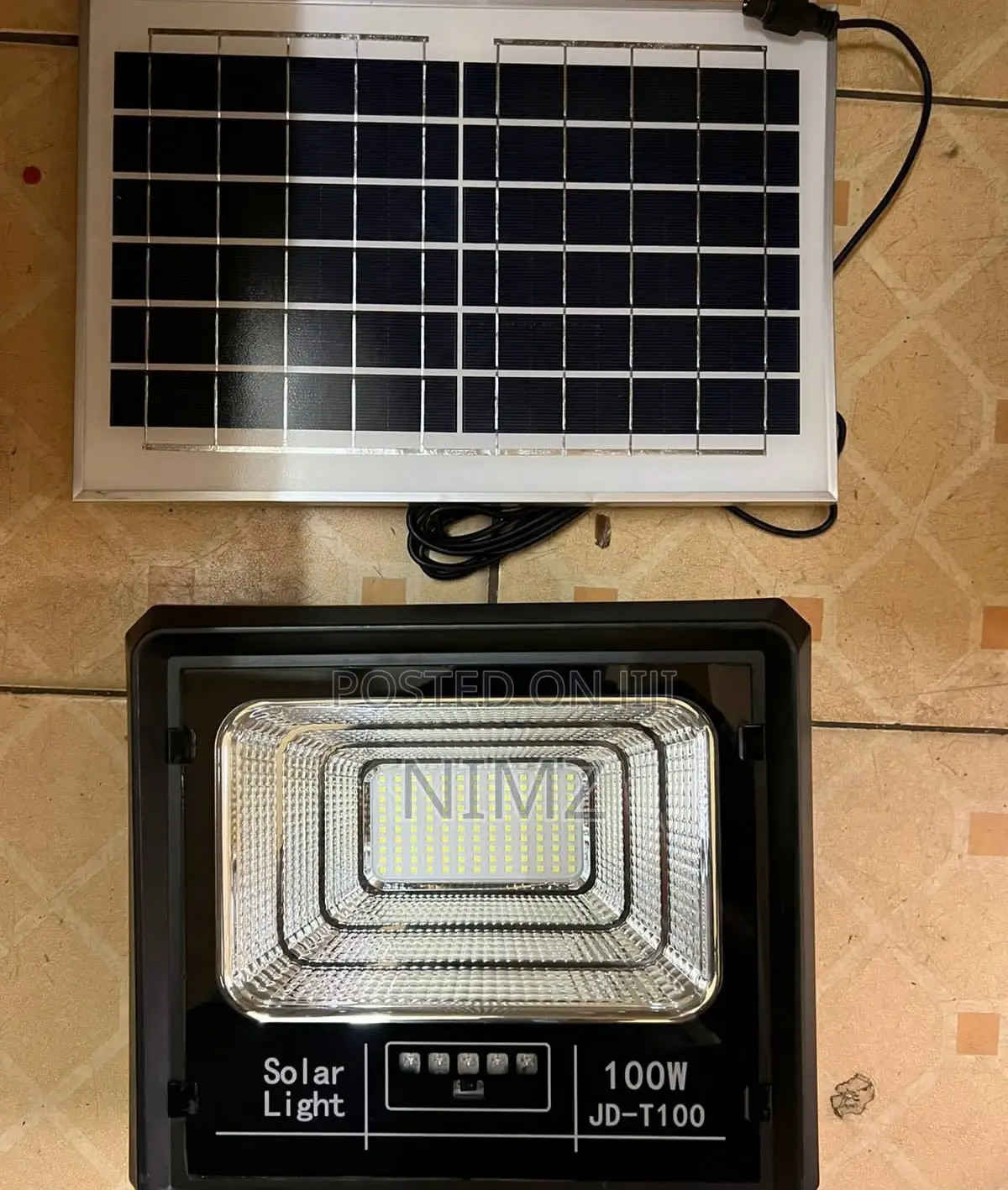 STRONG Solar Light 100W Dusk to Dawn SOLAR FLOODLIGHT