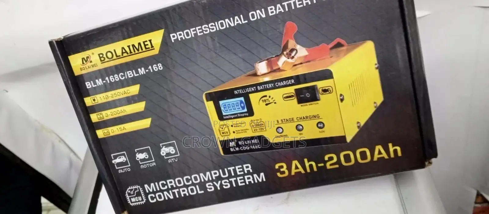 Automatic Intelligent Car Battery Charger