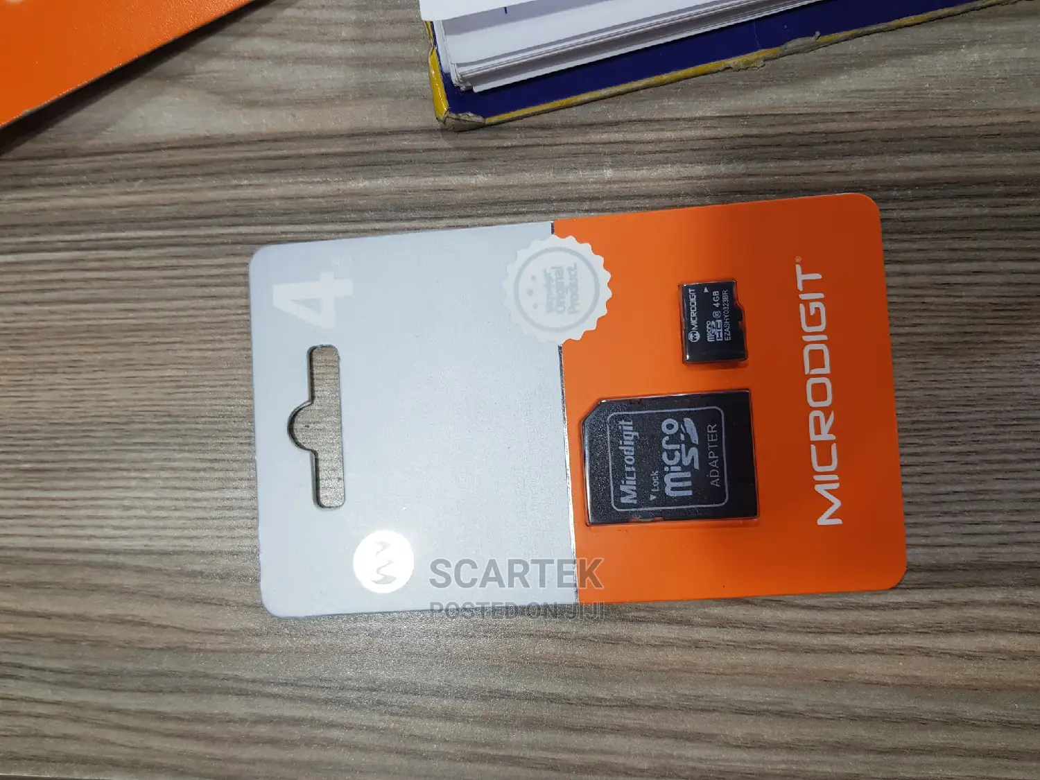 4gb Microdigit Memory Card With Sd Adapter
