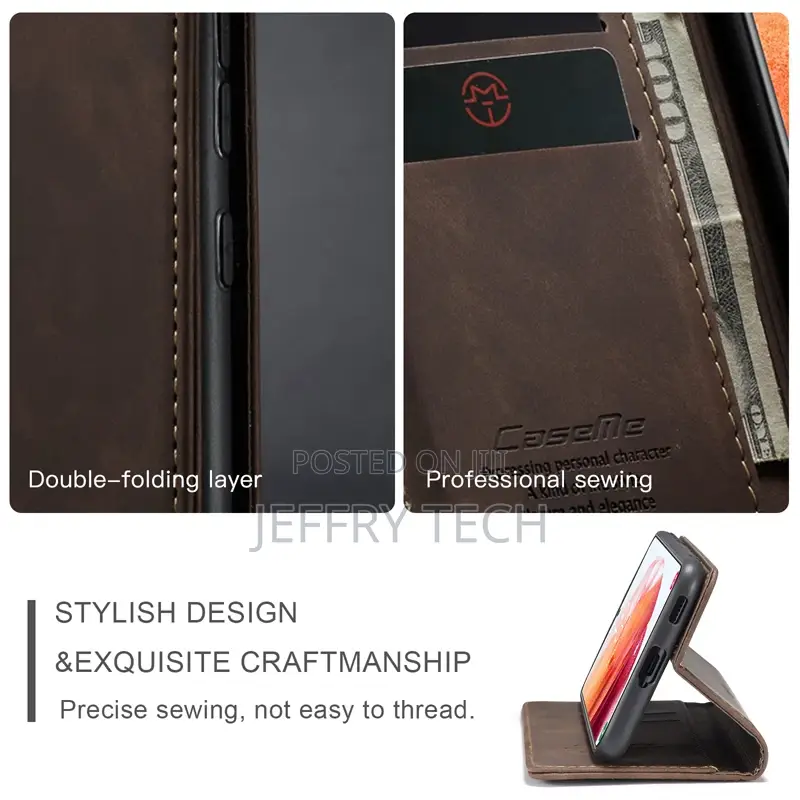 Horizontal Flip Leather Case for Samsung Galaxy S21 5G Brow