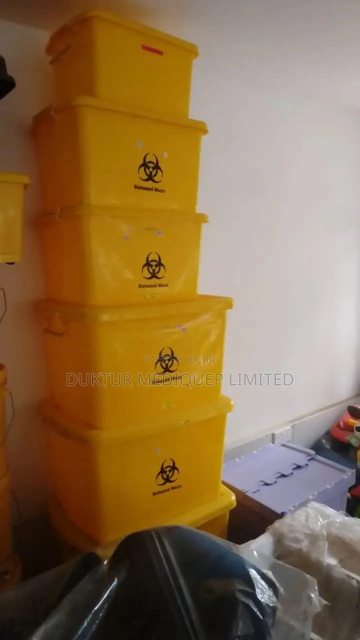 Biohazard Waste Bins (40L, 60L, 100L)