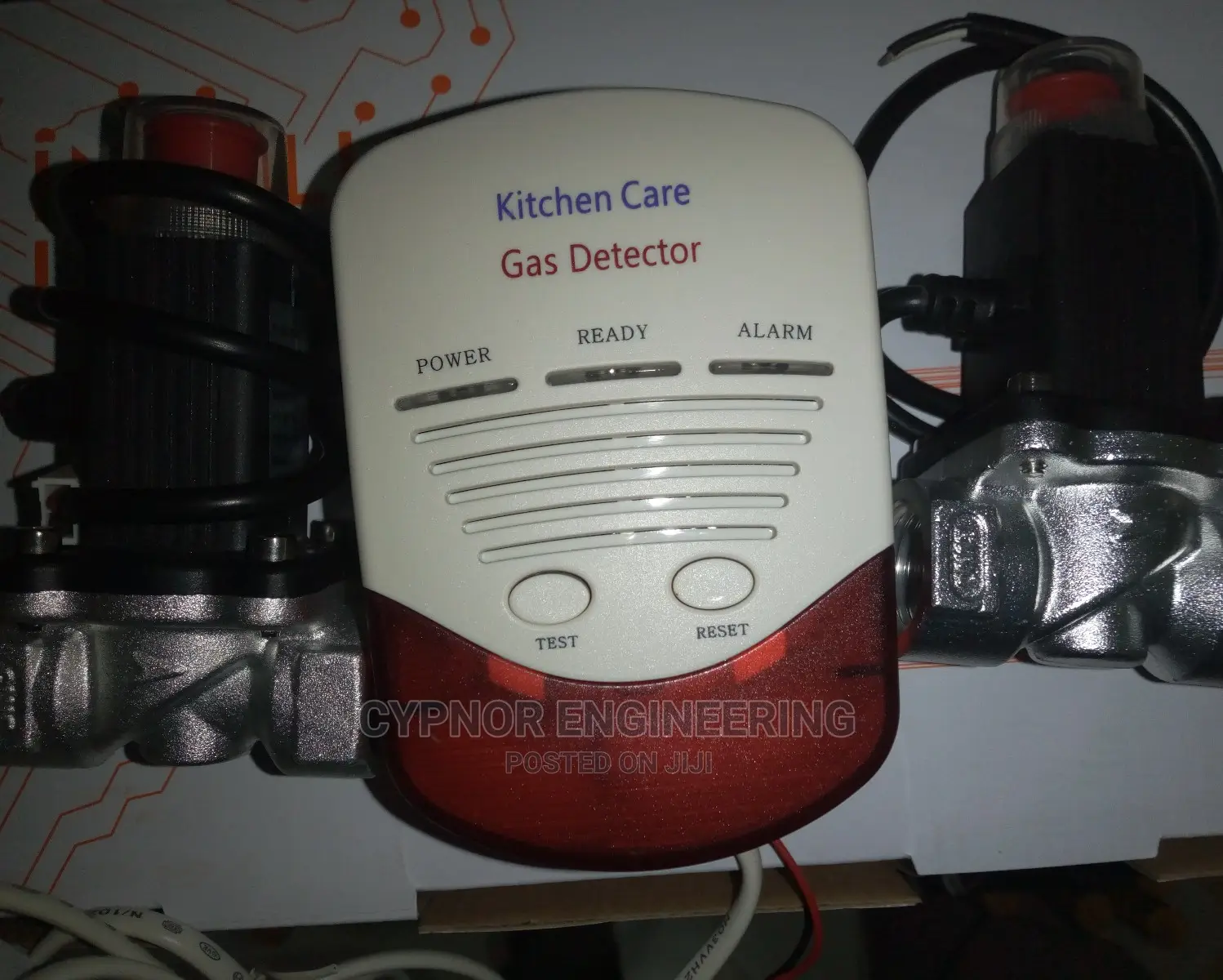 Hotel Butane Leak Sensor With Valve
