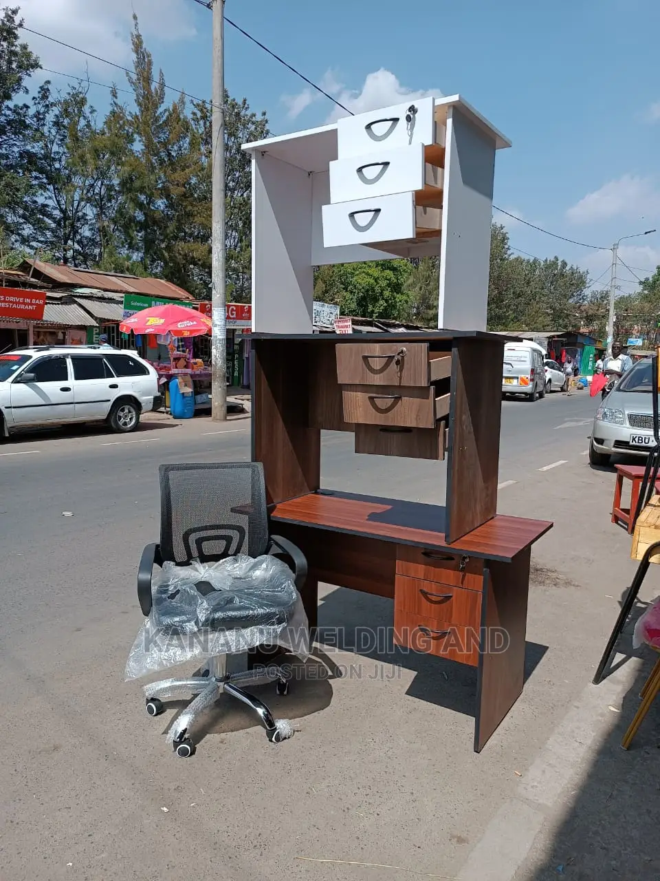 Office Desk Plus Office Chair