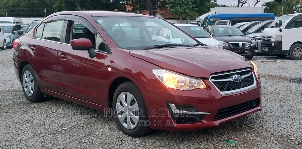 Subaru Impreza 2016 Red
