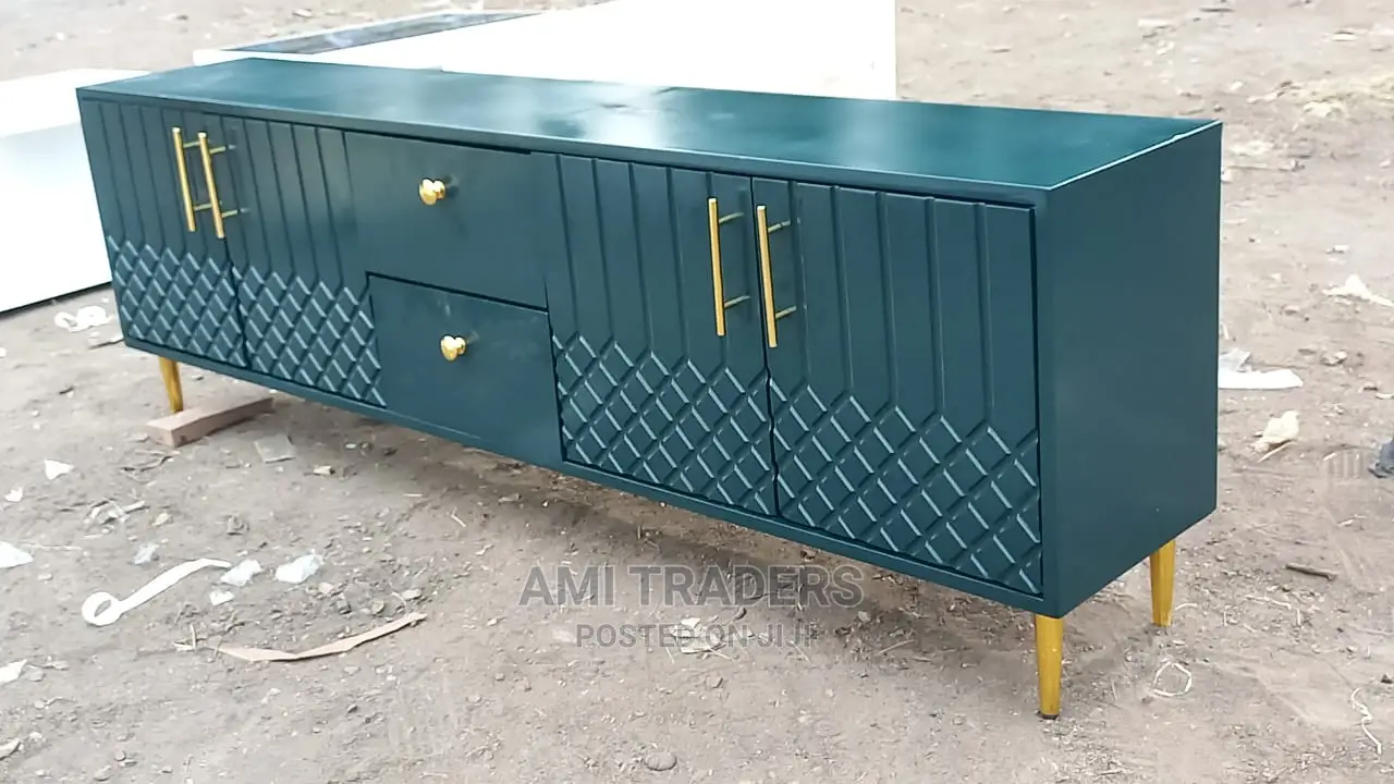 Green Golden TV Stand