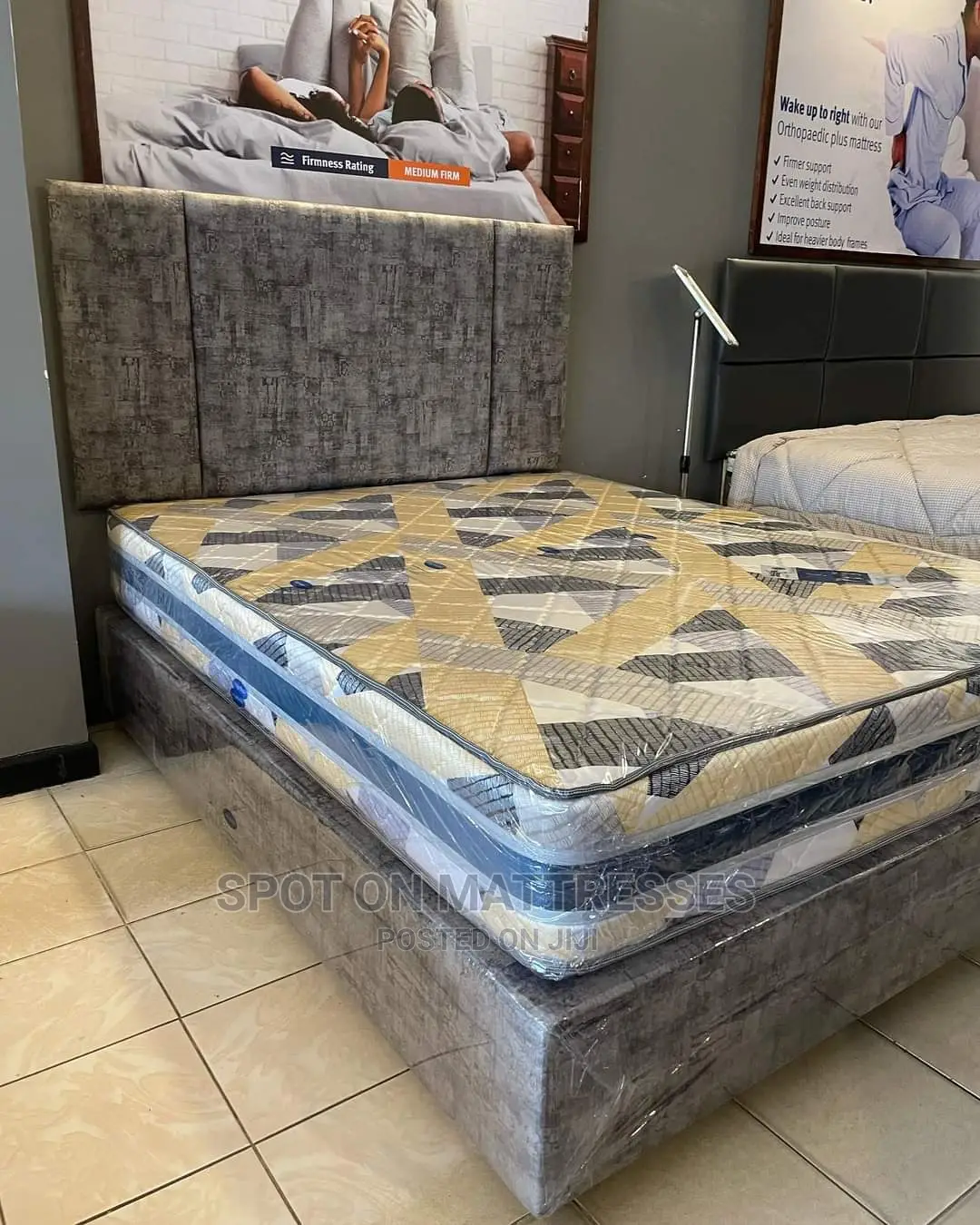 Complete Bedset (Spring Mattress+ Divan Bed)