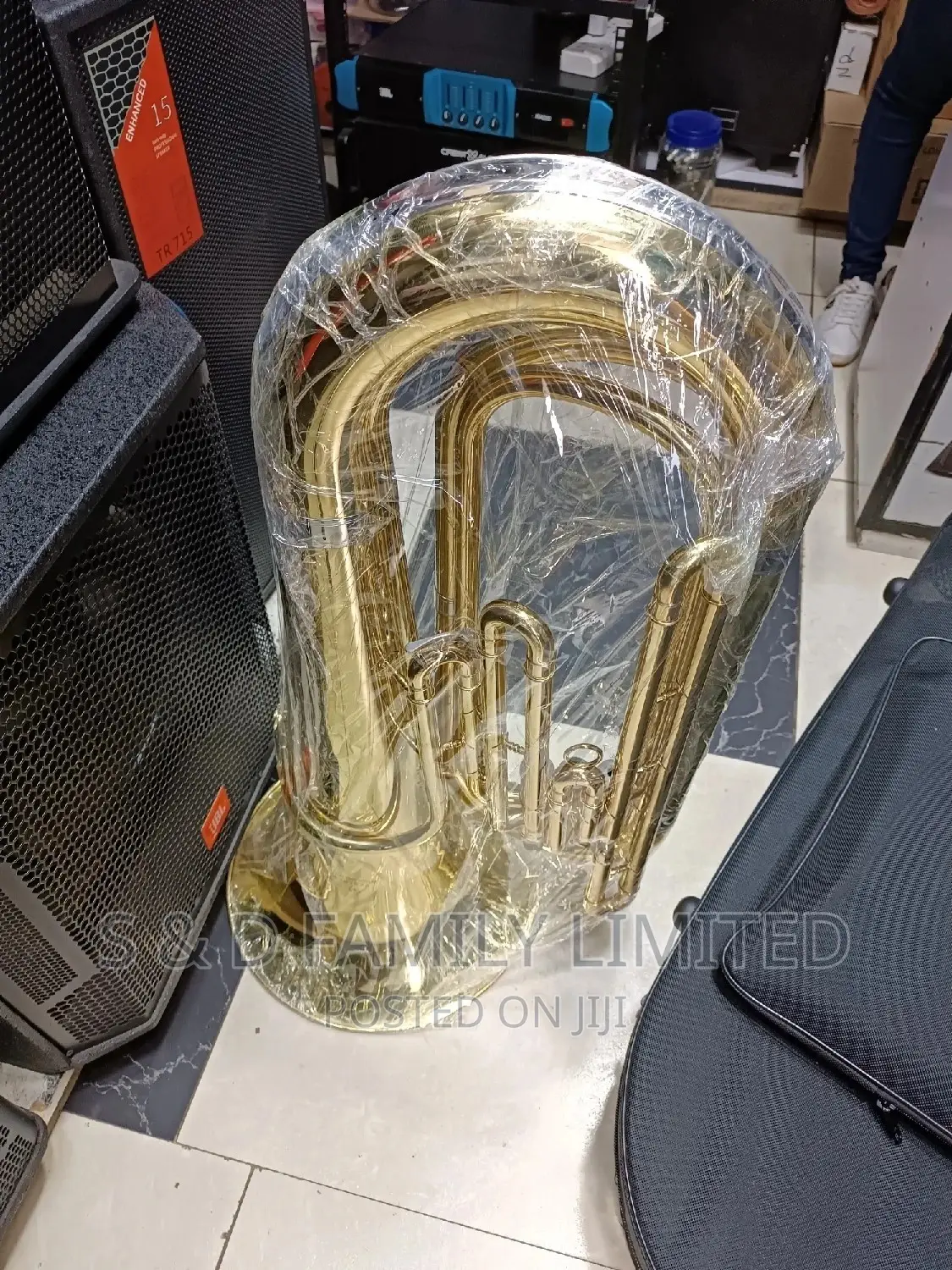 Gold Bass Tuba