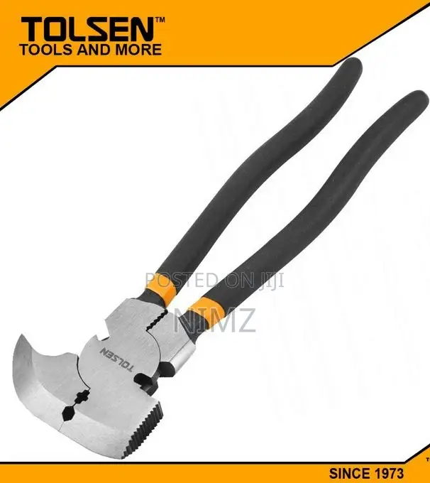 Tolsen Fencing Plier 10'' With Hammer Head Heavy Duty