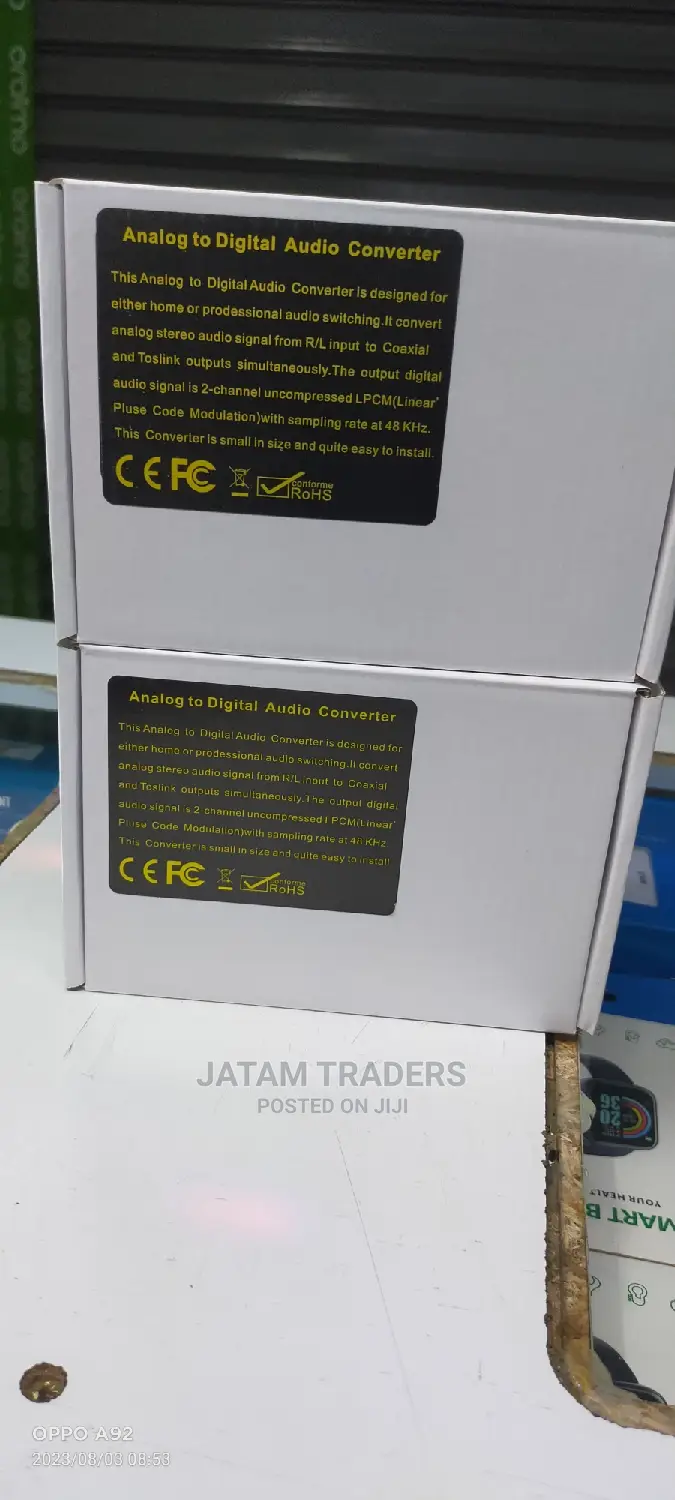 High Quality Audio Converter, Analog to Digital