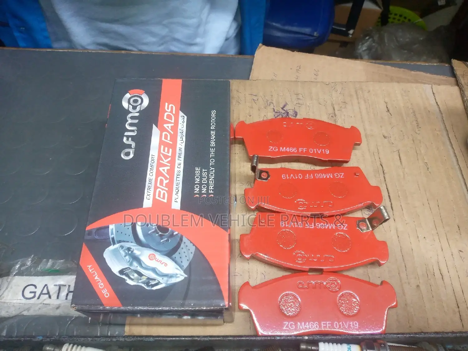 Brakepads Suzuki Alto 2012,2013/Mazda Carol 2012,2013