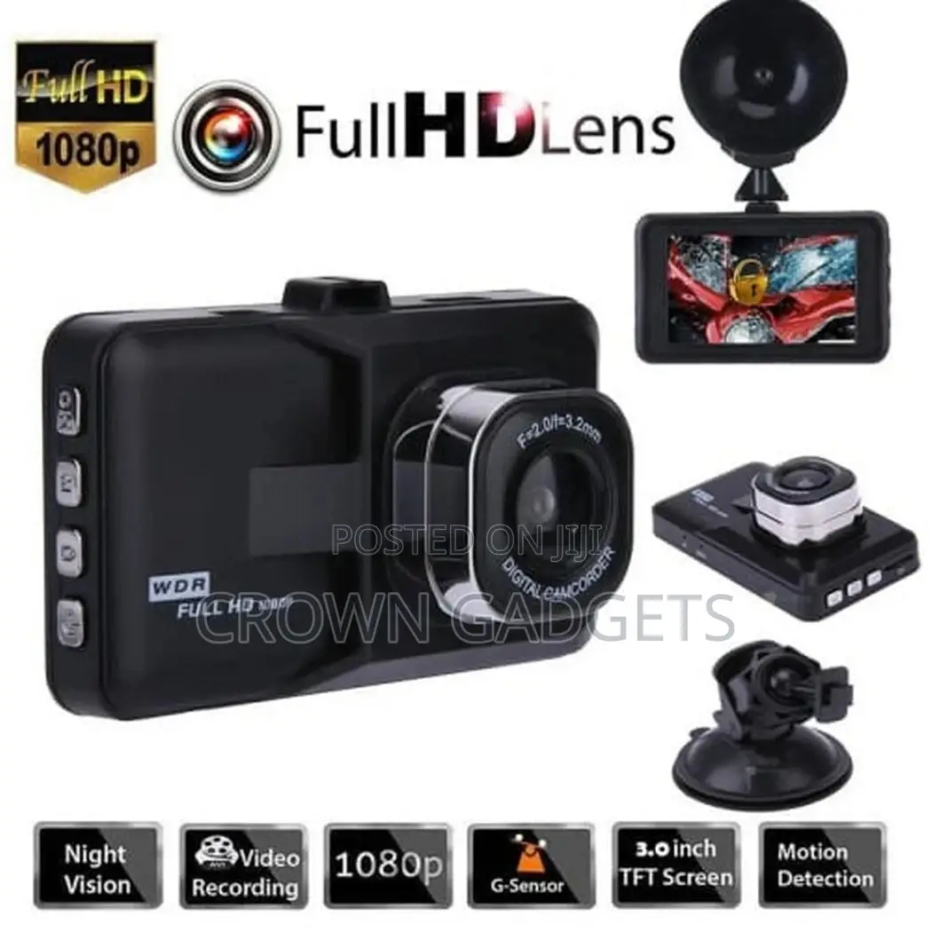 Vehicle Blackbox DVR G-Sensor WDR Recorder