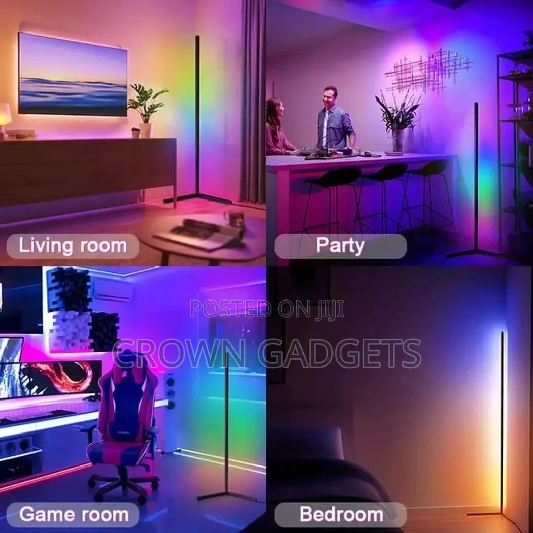 Modern Home Decor RGB Floor Lamp, Colorful