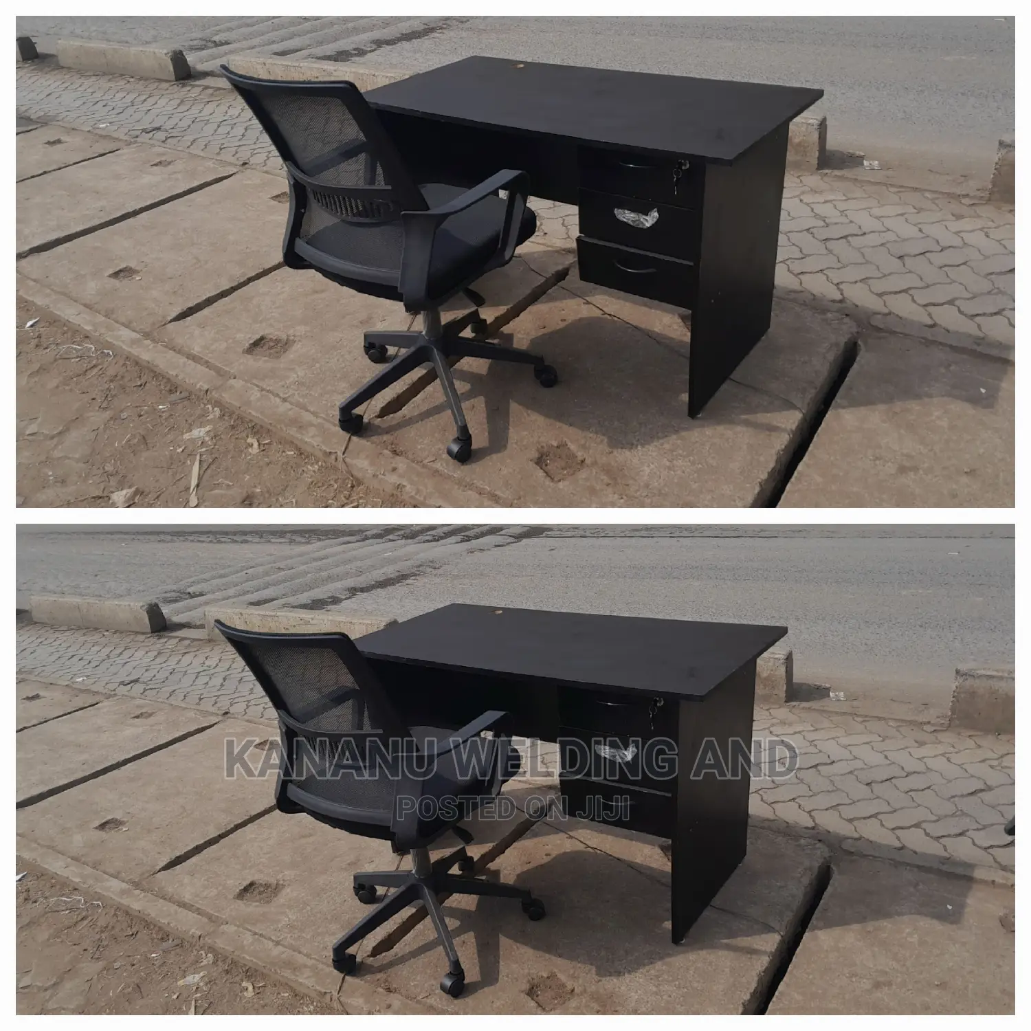 Office Desk and Office Chair