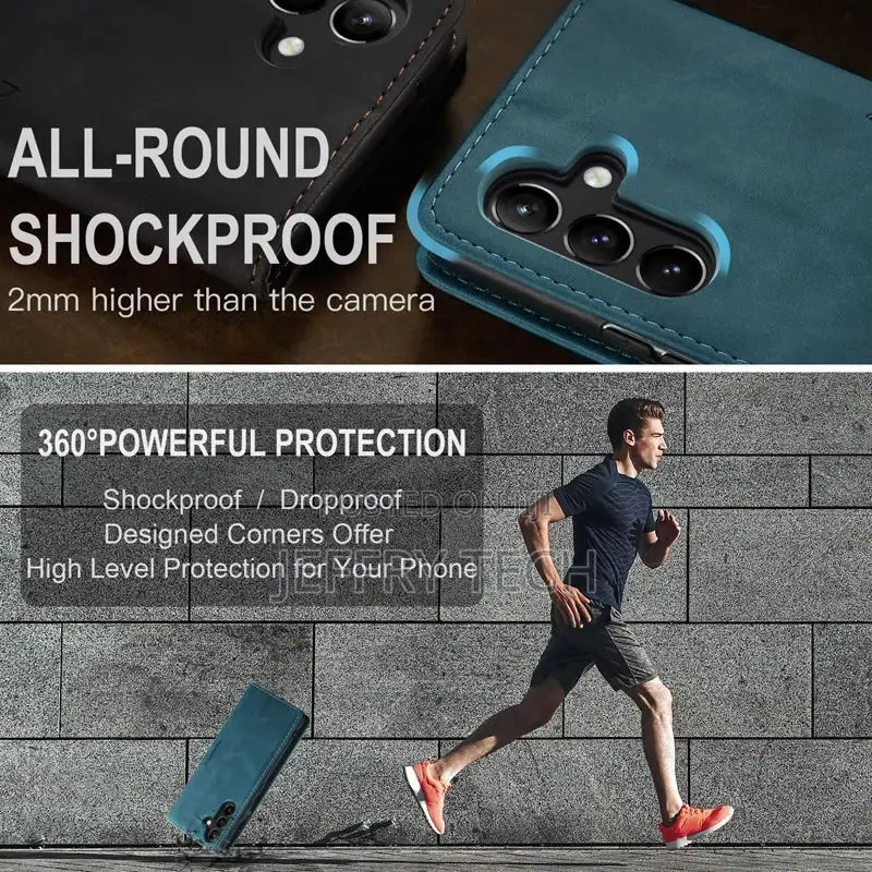 Feishell Slim Wallet Phone Case for Samsung Galaxy A54 5G 6.