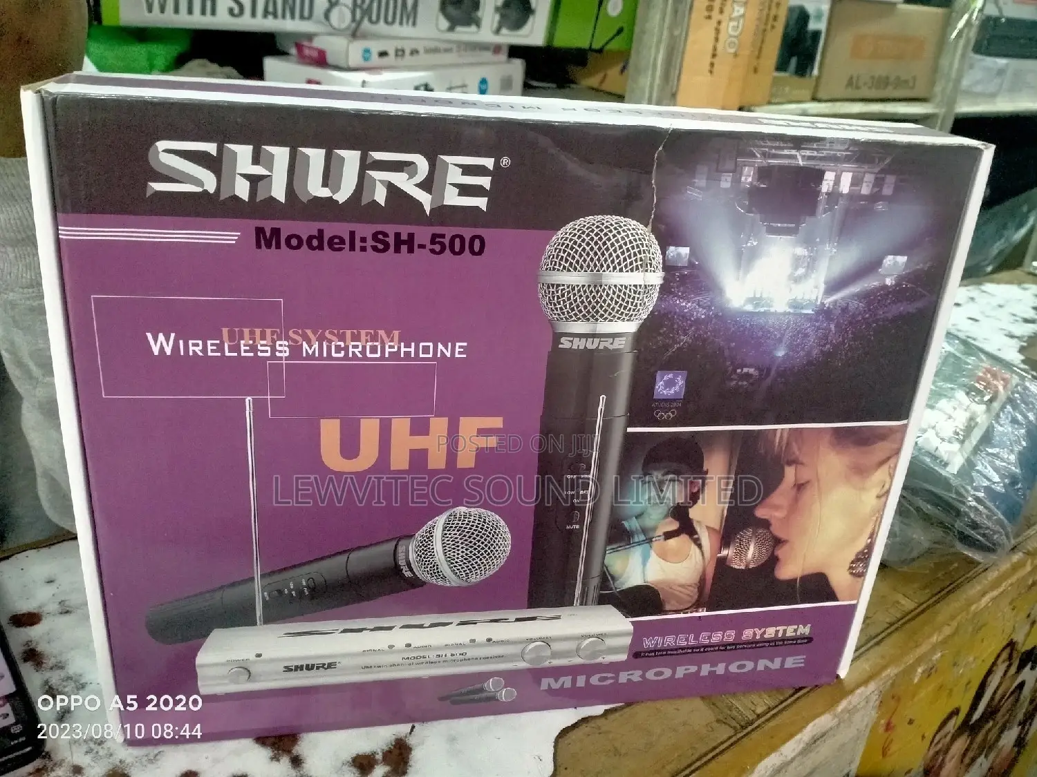 Uhf Shure Wireless Microphone