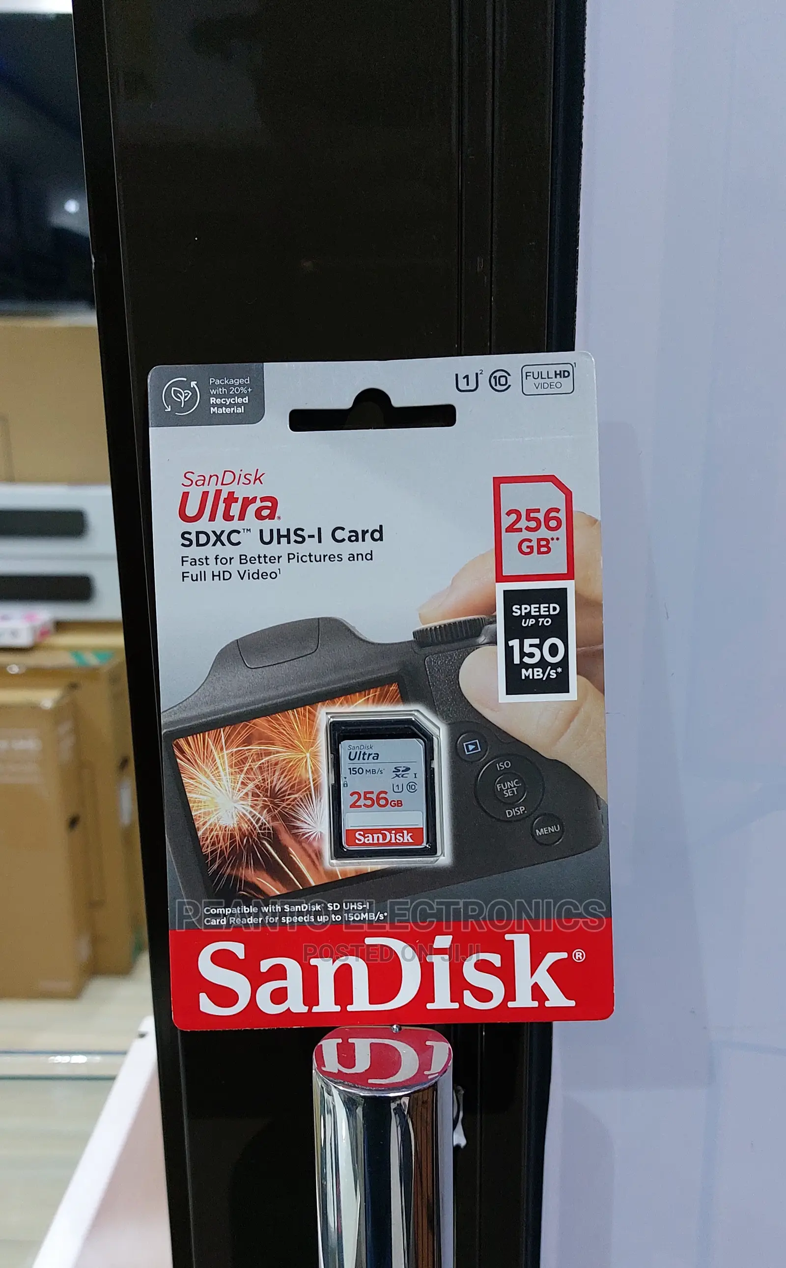 Sandisk Ultra SDXC 256gb 150mb/S Class 10 Uhs-I