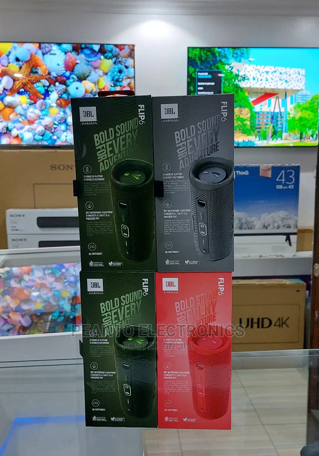 JBL Flip 6 Portable Bluetooth Speaker