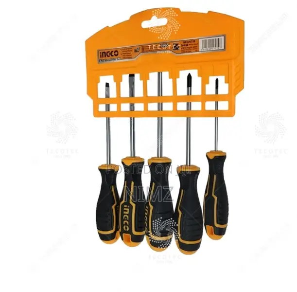 INGCO HKSD0528 5 PCS Screwdriver Set