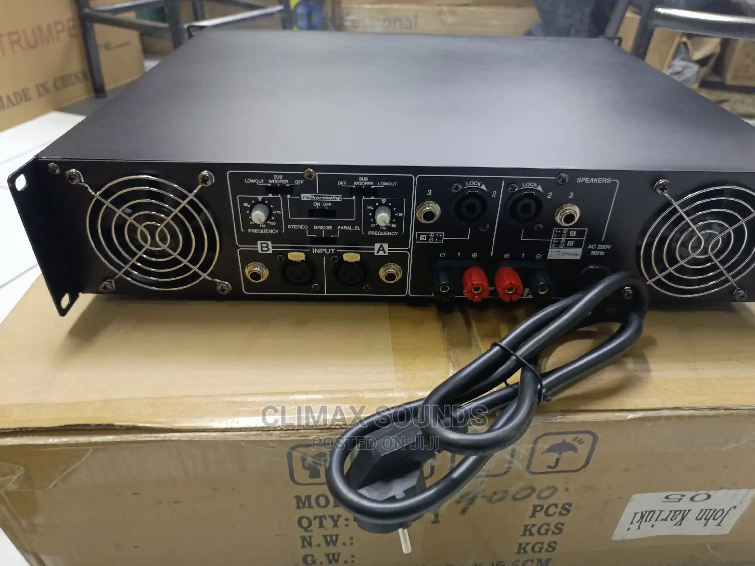 Ep 4000 Powe Amplifier Ep 4000