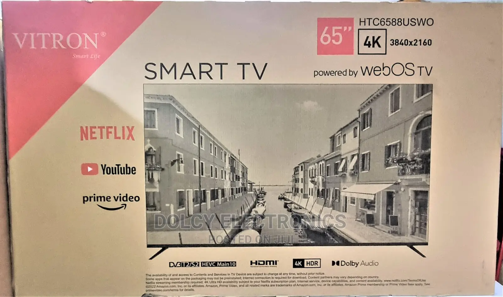 Vitron 65 Inches Smart Tv