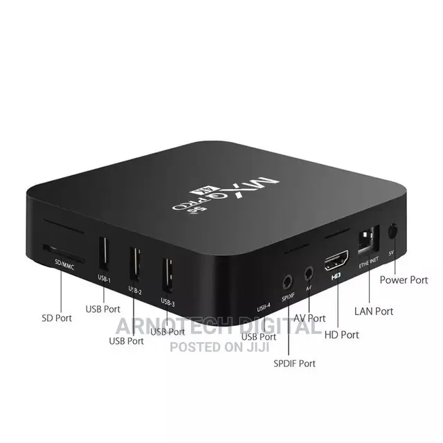 MXQ Pro Tv Box 4gb + 64gb Android 10.1 Smart Tvbox