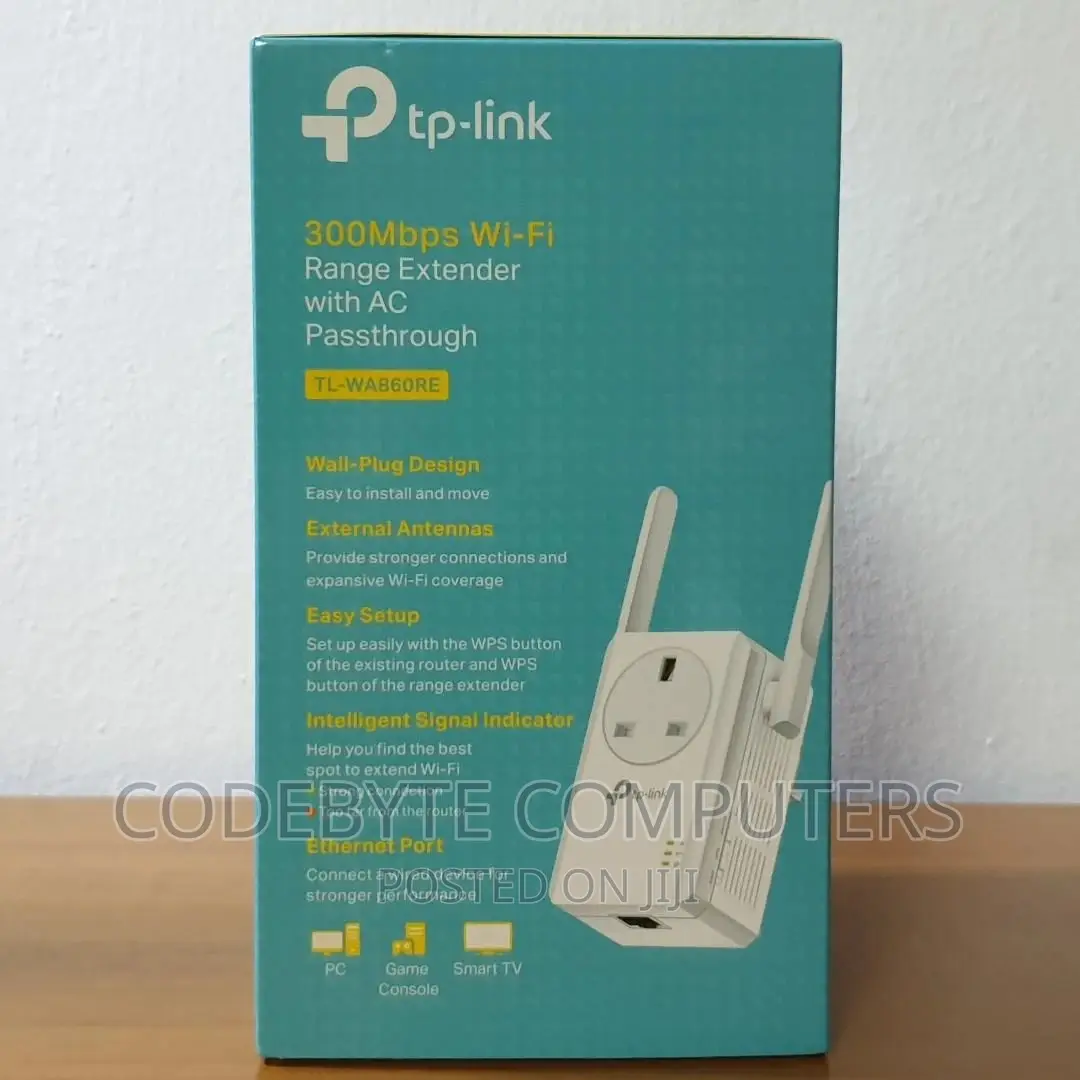 Tp-Link 300mbps Range Extender Wa860re