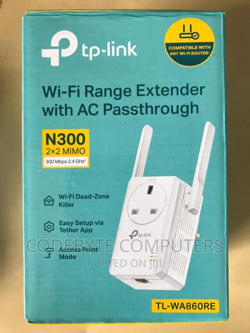 Tp-Link Wa860re 300mbps Wireless Range Extender