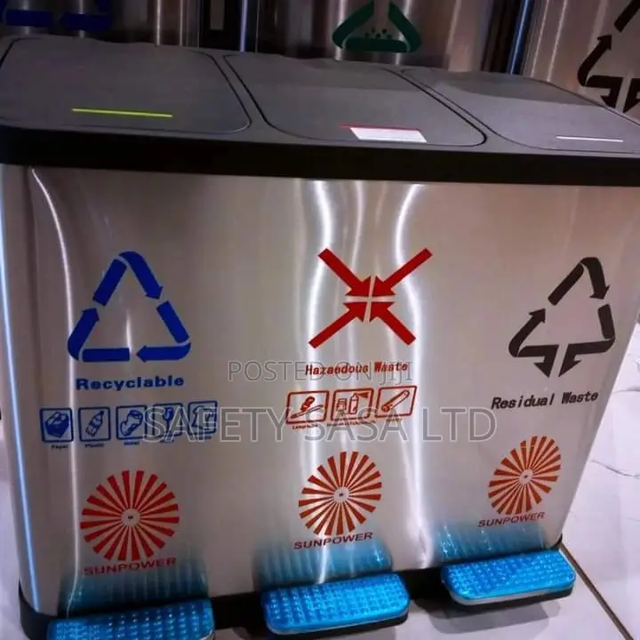 Stainless Steel 27L Trash Can