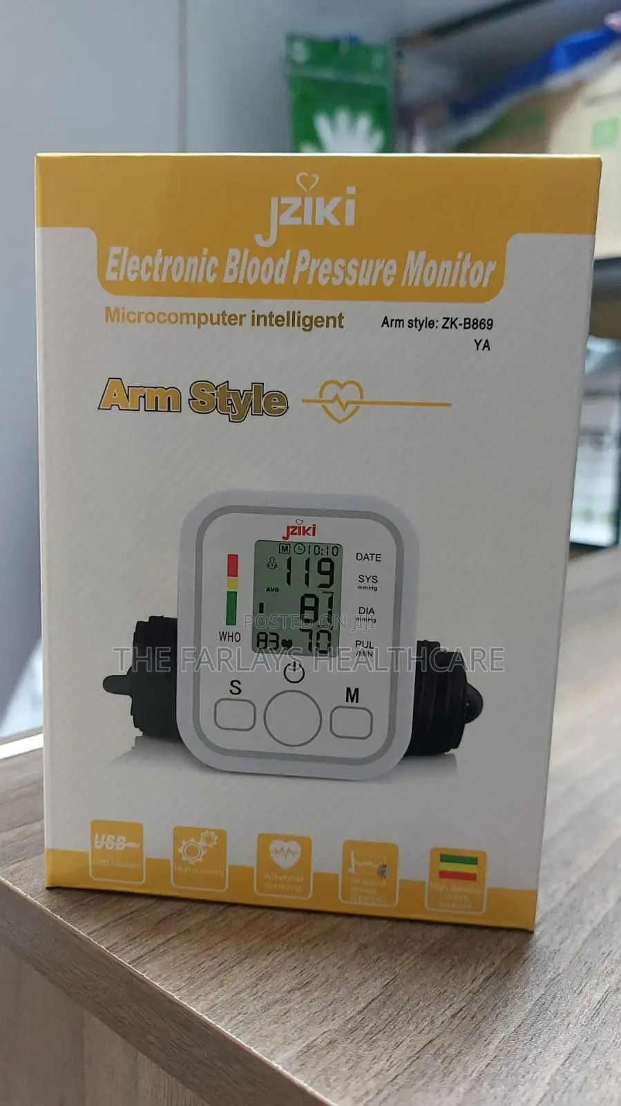 Electronic Blood Pressure Monitor
