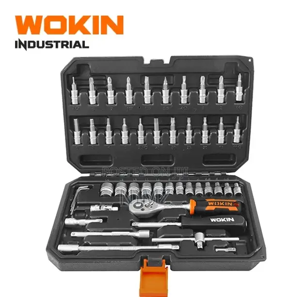 Wokin 155146 46pcs 1/4"Socket Sets