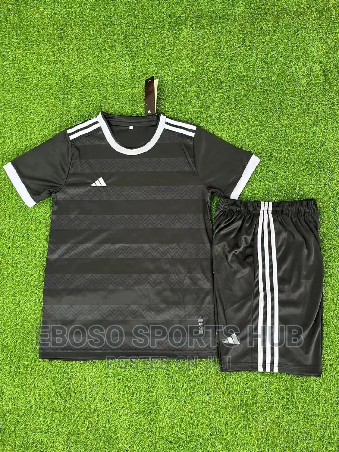 Blue Adidas Football Uniform