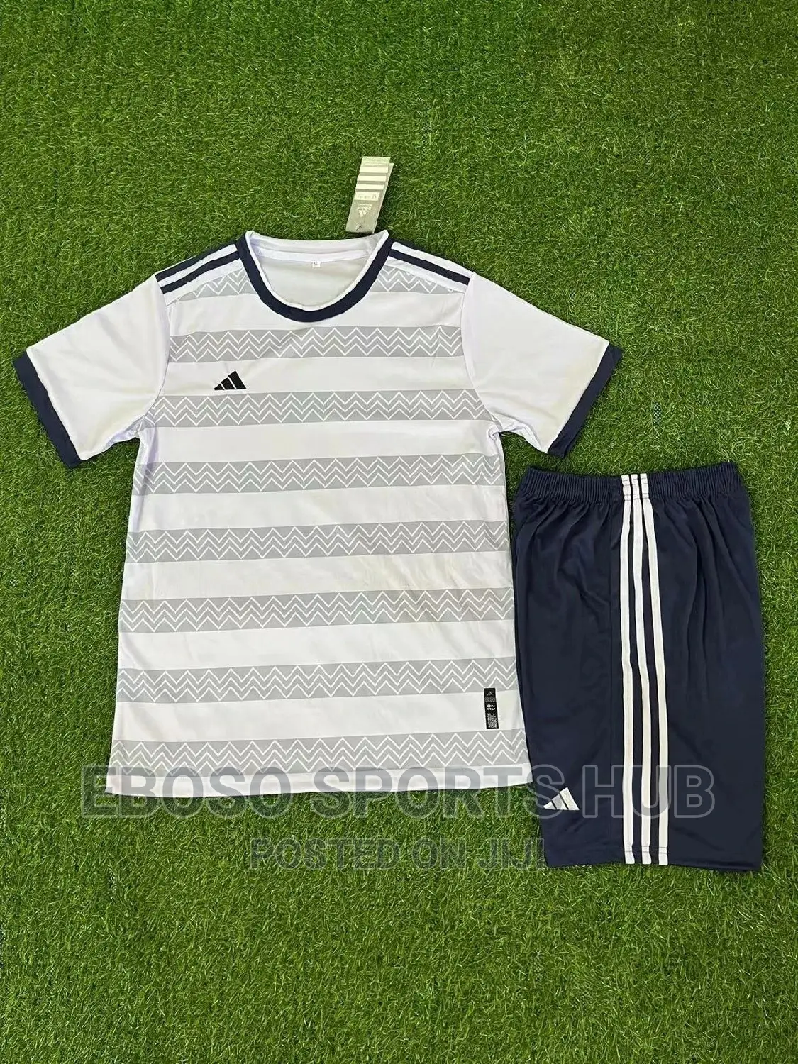 Blue Adidas Football Uniform