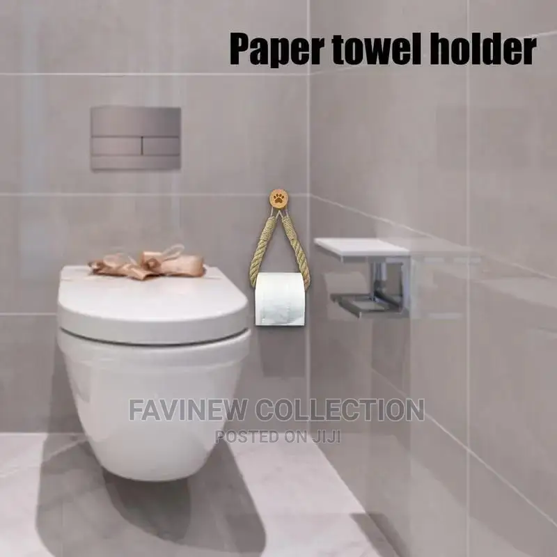 Hemp Rope Tissue Holder