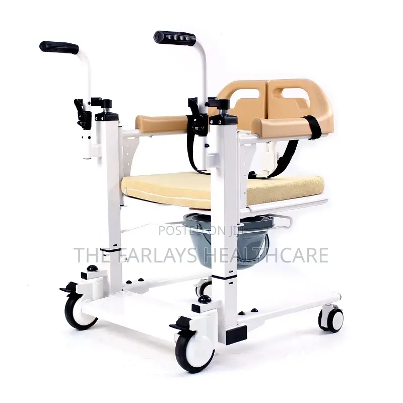 Patient Transfer Chair With Commode.
