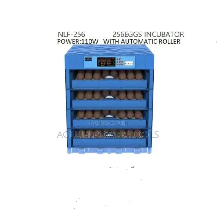 256 Egg Incubator With Automatic Roller