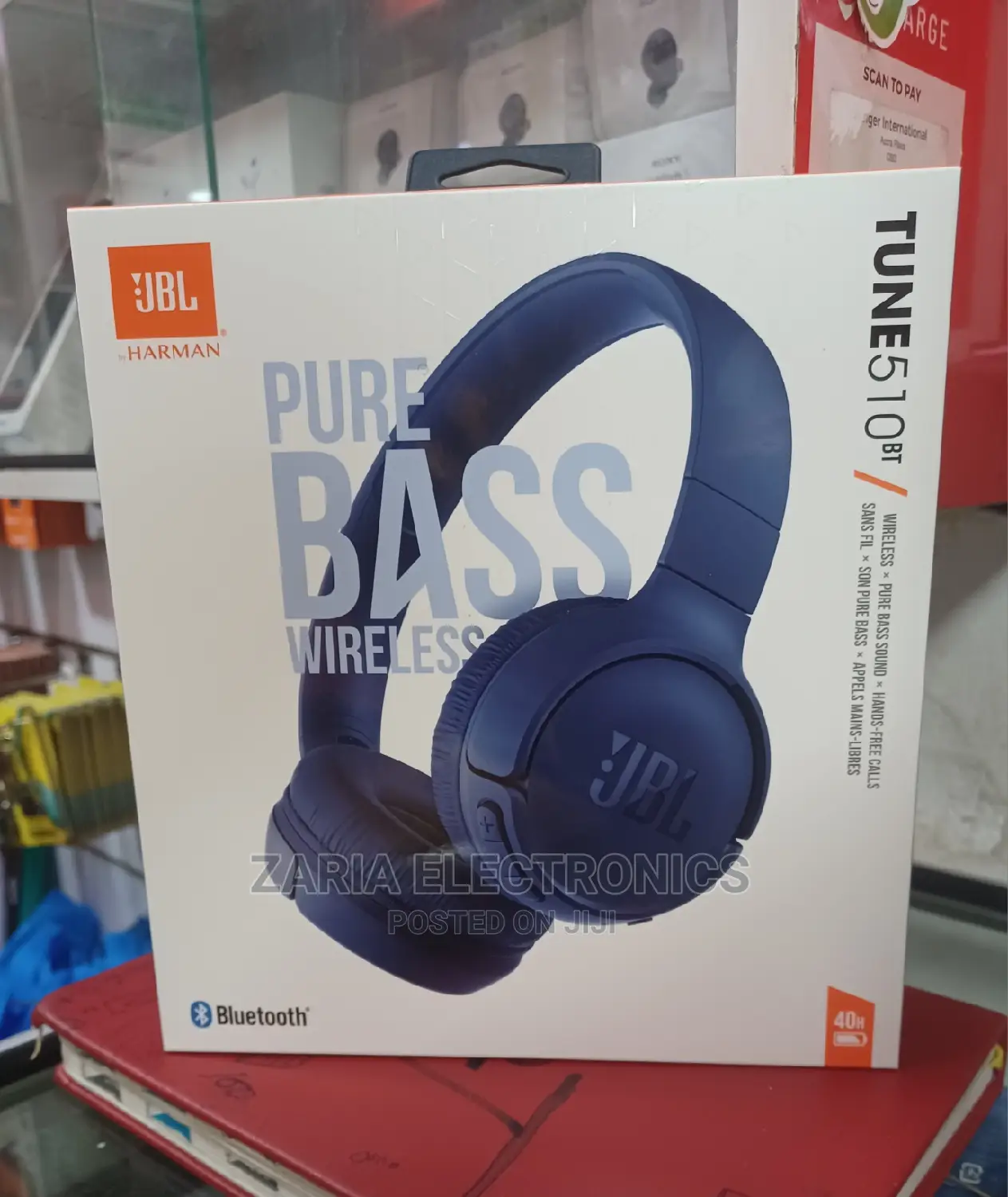 Jbl Wireless Headphone Tune 510bt,Original