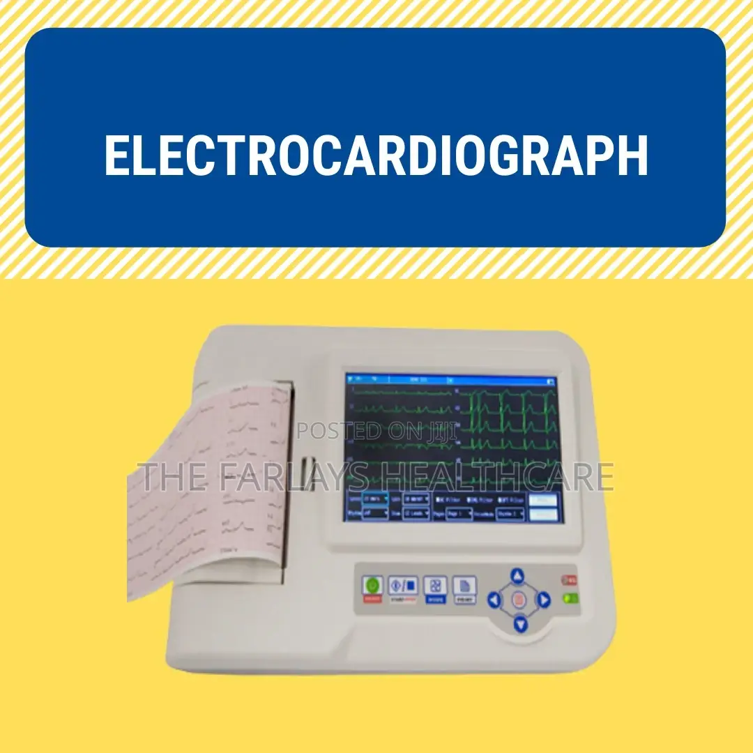 ECG MACHINE - Electrocardiograph 12 Channel.